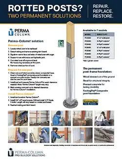 Cover of the Rotted Posts repair guide