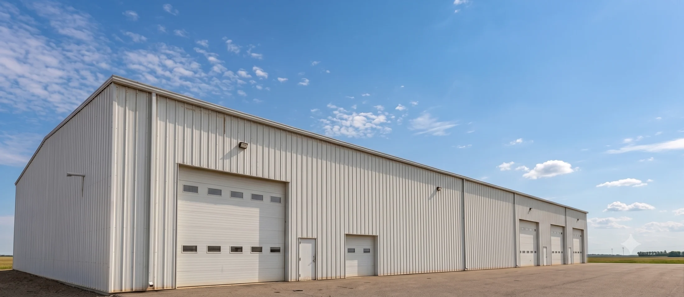 Insulated steel shop with attached office, Casselton ND